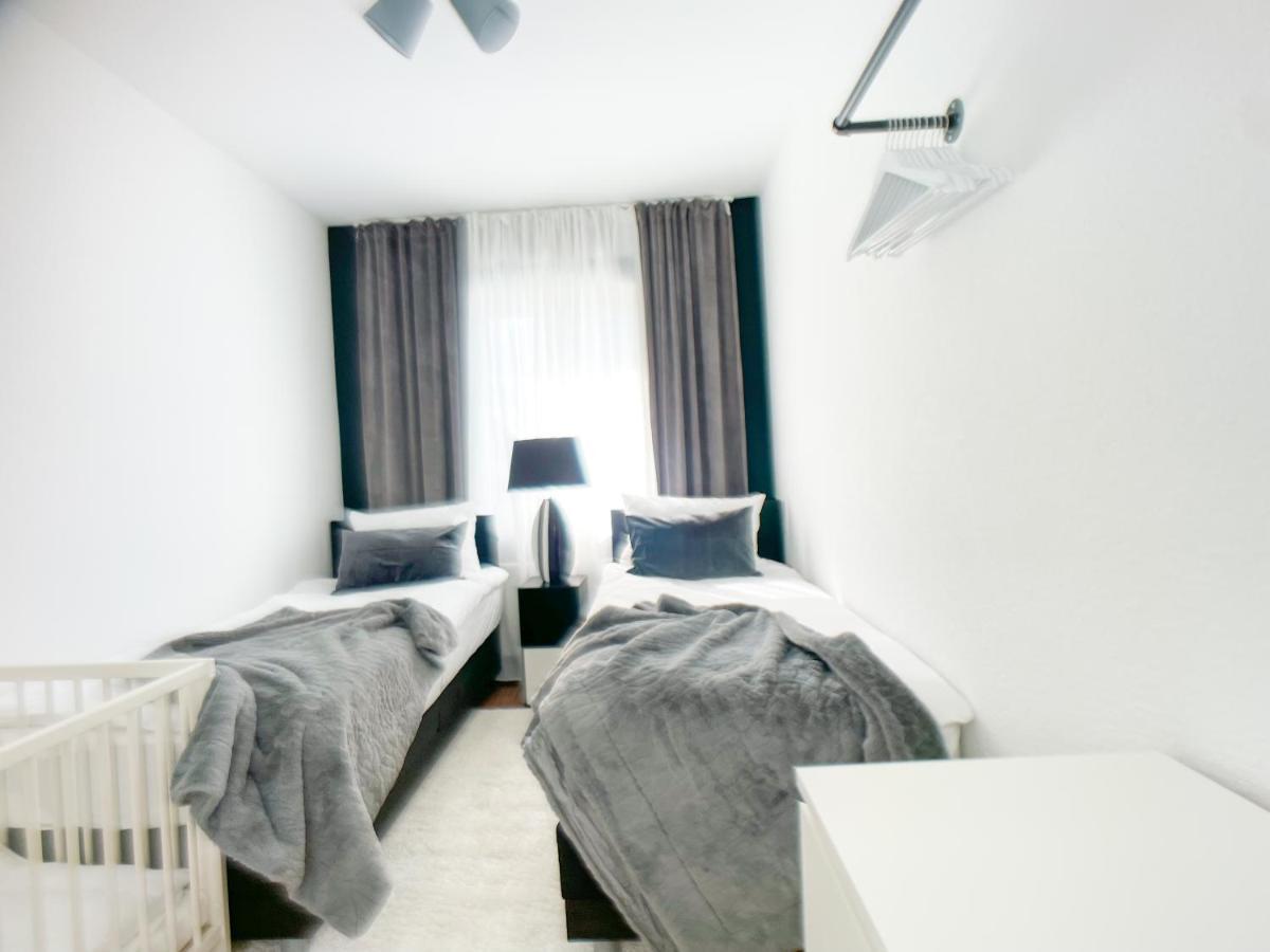 M-Style 02 Apartment Mit Balkon 24H Self-Check-In, Free Parking, Netflix Νυρεμβέργη Εξωτερικό φωτογραφία