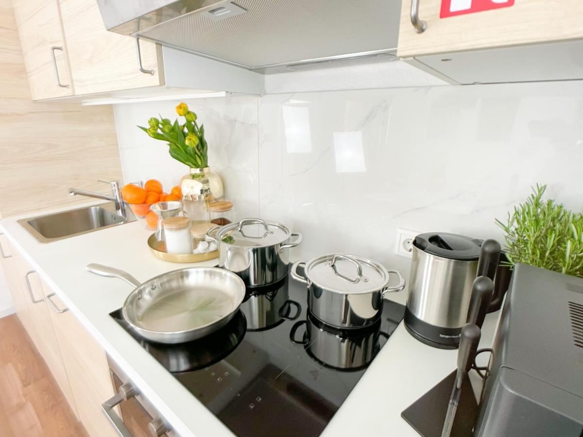 M-Style 02 Apartment Mit Balkon 24H Self-Check-In, Free Parking, Netflix Νυρεμβέργη Εξωτερικό φωτογραφία