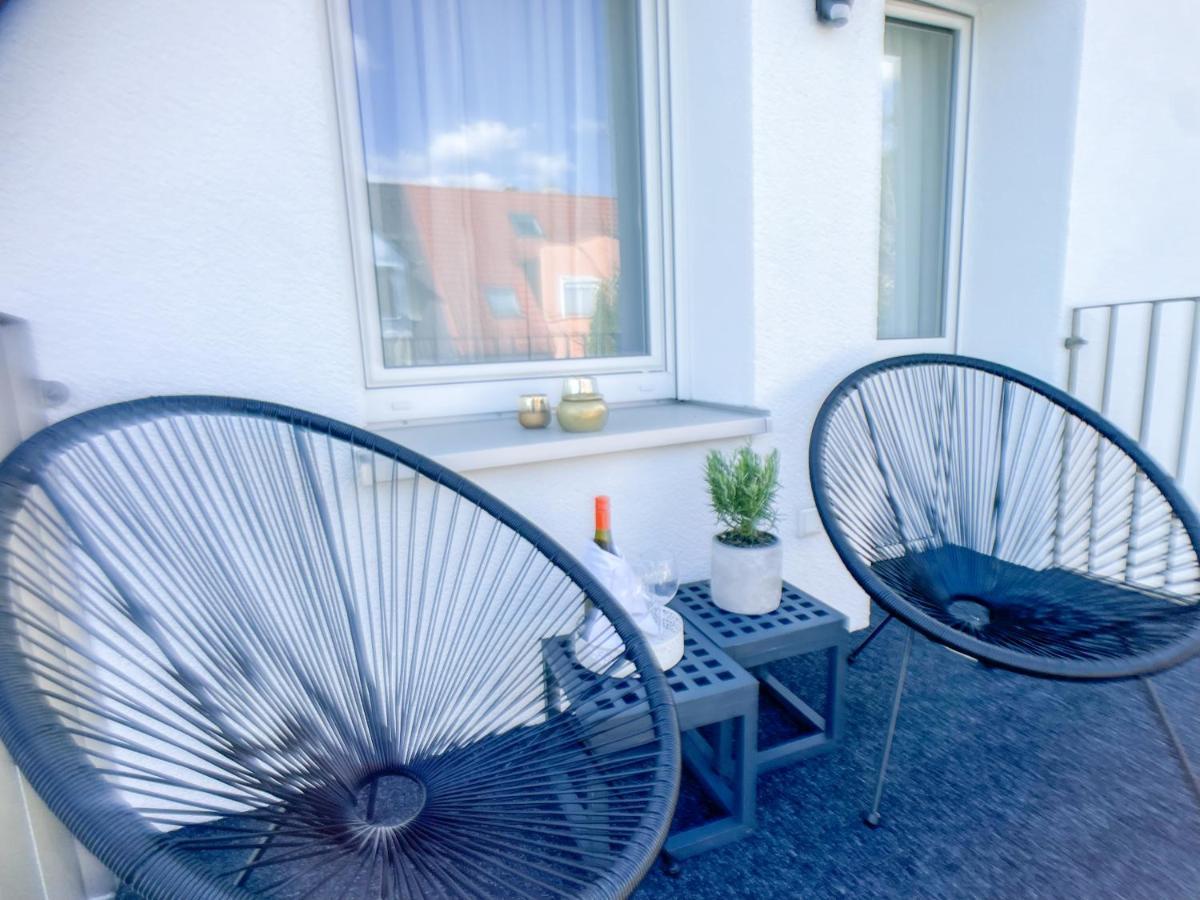 M-Style 02 Apartment Mit Balkon 24H Self-Check-In, Free Parking, Netflix Νυρεμβέργη Εξωτερικό φωτογραφία